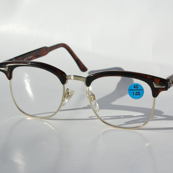 NWT TruVintage 90's Soho/Clubman Combo frame w/wire-reinforced temples Reading - Picture 2 of 6